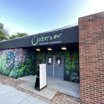 Overflow Brewing Company - Entrance - Breweries Near Me - Saint Petersburg, Florida