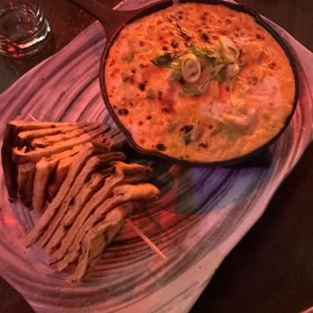 Boots & Bones - Happy hour buffalo chicken dip - Barbeque Near Me - Jersey City, New Jersey