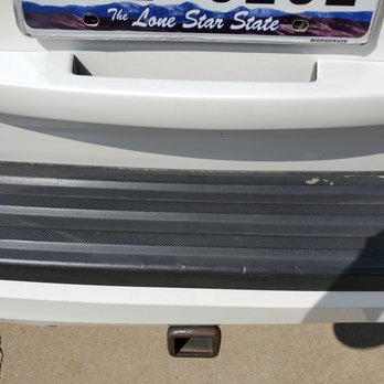 Precision Body Works - Liftgate sits on bumper which causes it to stick and rub - Body Shops Near Me - Lubbock, Texas Precision Body Works - Liftgate sits on bumper which causes it to stick and rub - Body Shops Near Me - Lubbock, Texas