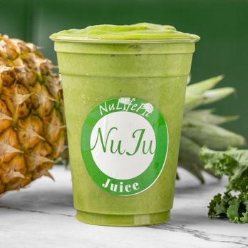 Nuju Juice - (Green Smoothie) Made with a wholesome blend of kale, pineapple, and other nutrient-rich ingredients. - Juice Bars & Smoothies Near Me - Concord, North Carolina Nuju Juice - (Green Smoothie) Made with a wholesome blend of kale, pineapple, and other nutrient-rich ingredients. - Juice Bars & Smoothies Near Me - Concord, North Carolina
