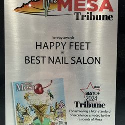 Happy Feet Nails and Spa - Voted #1 by the Residents of Mesa