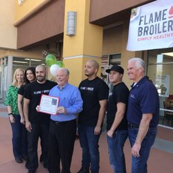 Flame Broiler - City of La Verne welcomes Flame Broiler Grand Opening on Friday, February 9th, 2018