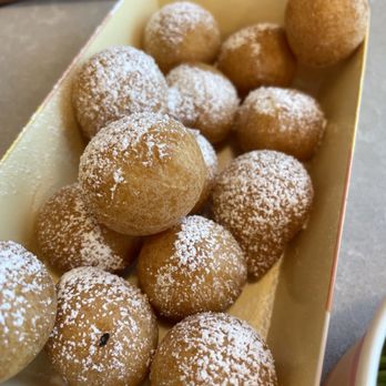 Kumochi - Mochi puffs with the cream on the side - Desserts Near Me - Carrollton, Texas