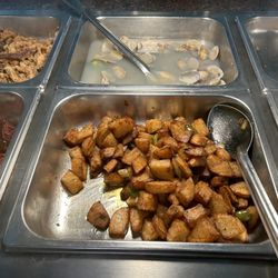 Amherst Buffet - The sautéed potatoes were pretty good