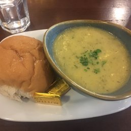 Courgette, potato & leek soup