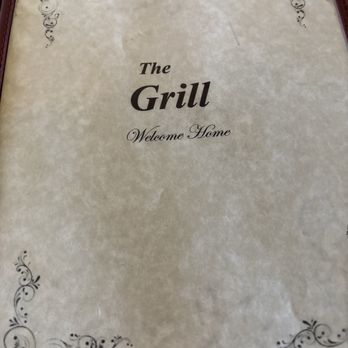 The Grill - Menu front - American Near Me - Groom, Texas The Grill - Menu front - American Near Me - Groom, Texas