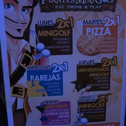Pirate's Mini Golf - Las promos ;)