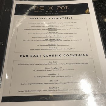 Wagyu House - Drinks menu - Hot Pot Near Me - Chicago, Illinois
