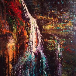 Palms Gallery - Waipoo Falls by Craig Freeman