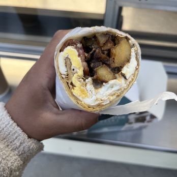Saltwater Deck - Classic Breakfast Burrito - New American Near Me - Long Beach, California Saltwater Deck - Classic Breakfast Burrito - New American Near Me - Long Beach, California