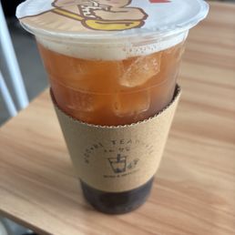 Rose Oolong Tea with Boba Rose Oolong Tea with Boba