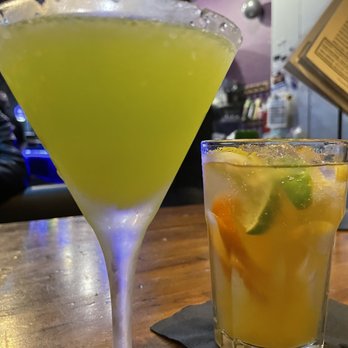 Pilars Martini - Cucumber Martini, and another drink - Piano Bars Near Me - Winter Garden, Florida