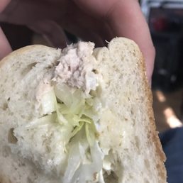 A so called tuna sub A so called tuna sub