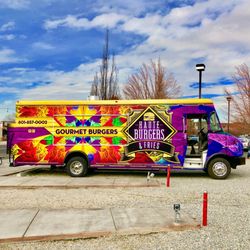 Soho Food Park - Haute Burgers new truck for SOHO 2019 was spotted recently testing their electricity.