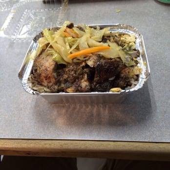 Rootsman Kitchen - Jerk chicken cabbage and rice and beans - Caribbean Near Me - Bridgeport, Connecticut Rootsman Kitchen - Jerk chicken cabbage and rice and beans - Caribbean Near Me - Bridgeport, Connecticut