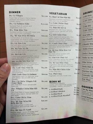 Menu photo 1 Saigon South Plainfield, NJ