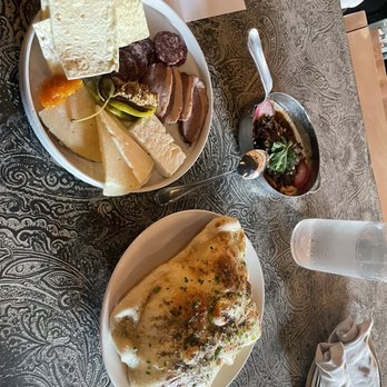 Gypsy Kitchen DC - Meat and cheese board, hummus with stewed lamb and pita - Tapas/Small Plates Near Me - Washington, DC, District of Columbia Gypsy Kitchen DC - Meat and cheese board, hummus with stewed lamb and pita - Tapas/Small Plates Near Me - Washington, DC, District of Columbia