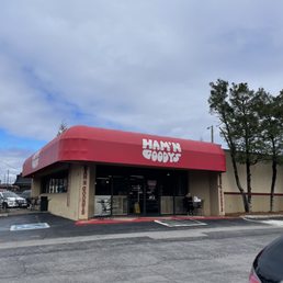 he front of the store he front of the store