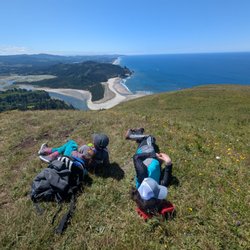 Cascade Head Trail - View from Upper Viewpoint.