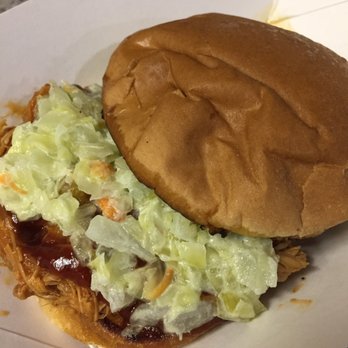 E's Sol Food - Pulled Pork w/Sweet & sassy sauce and cole slaw - Food Trucks Near Me - Fresno, California E's Sol Food - Pulled Pork w/Sweet & sassy sauce and cole slaw - Food Trucks Near Me - Fresno, California