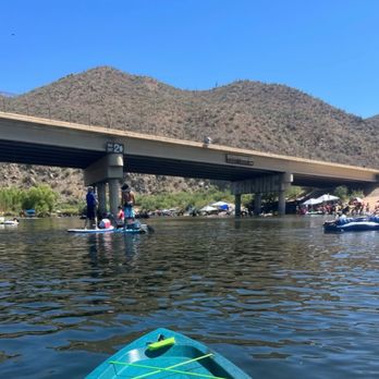 Buzzed Up Adventures - The salt river on our ride with buzzed up adventures - Rafting/Kayaking Near Me