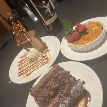 Prime 88 Steakhouse - Peanut butter cup in the back, crème brûlée, chocolate cake. - Beer, Wine & Spirits Near Me - Brooksville, Florida Prime 88 Steakhouse - Peanut butter cup in the back, crème brûlée, chocolate cake. - Beer, Wine & Spirits Near Me - Brooksville, Florida