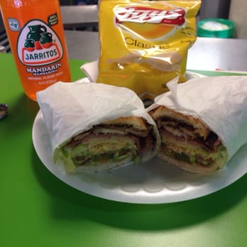 Manny's Tortas - Oh yeah, Cubana and a Mandarin soda! - Mexican Near Me - Minneapolis, Minnesota