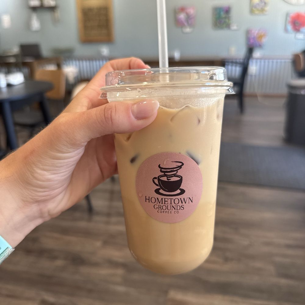 Hometown Grounds Coffee - Iced Vanilla Latte was so good! - Coffee & Tea Near Me - Starke, Florida Hometown Grounds Coffee - Iced Vanilla Latte was so good! - Coffee & Tea Near Me - Starke, Florida