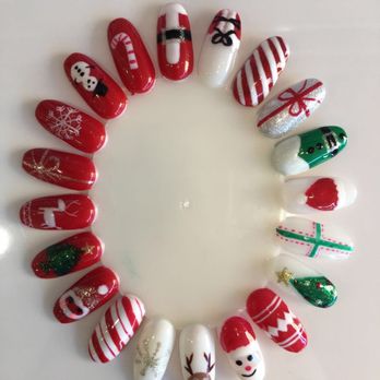 Organic Nail & Spa - Holiday nail - Nail Salons Near Me - Marblehead, Massachusetts