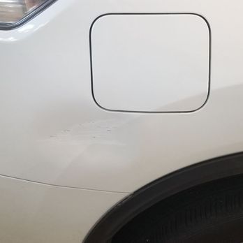 AAA Dent Removal - My original dent. - Mobile Dent Repair Near Me