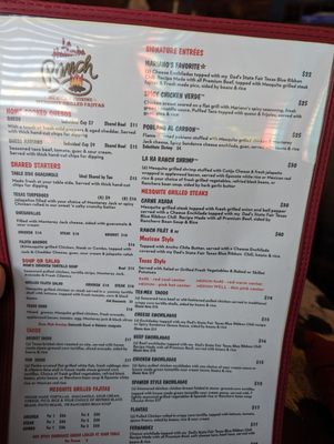 Menu photo 6 La Hacienda Ranch Dallas, TX Menu photo 6 La Hacienda Ranch Dallas, TX