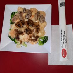 Hoja Asian Fusion - This is the walnut shrimp dish at Hoja Asian Fusion. Delicious!