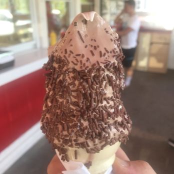 Rt 16 Dairy Bar - Twist with sprinkles - Ice Cream & Frozen Yogurt Near Me - Ossipee, New Hampshire