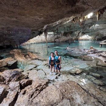 Taak Bi Ha - Inside Cenote Taak Bi Ha. Bring your water shoes. Photo by our guide Heriberto Lopez of My Quest Concierge Private Tours. - Parks Near Me - Zona Hotelera Tulum, ROO