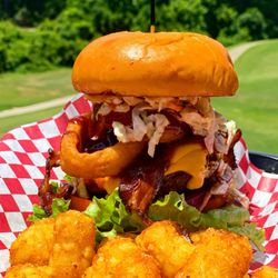 The Legends Grille - Loaded BBQ Burger special