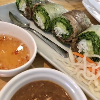 Benley Vietnamese Kitchen - Lemongrass charred pork spring rolls - Vietnamese Near Me - Long Beach, California Benley Vietnamese Kitchen - Lemongrass charred pork spring rolls - Vietnamese Near Me - Long Beach, California