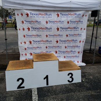 Texas Med Run - Winners podium - Races & Competitions Near Me - Houston, Texas Texas Med Run - Winners podium - Races & Competitions Near Me - Houston, Texas