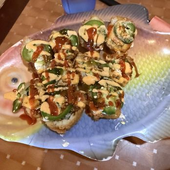 Takka Sushi - The ring  fire roll and the pizza roll - Sushi Bars Near Me - Santee, California