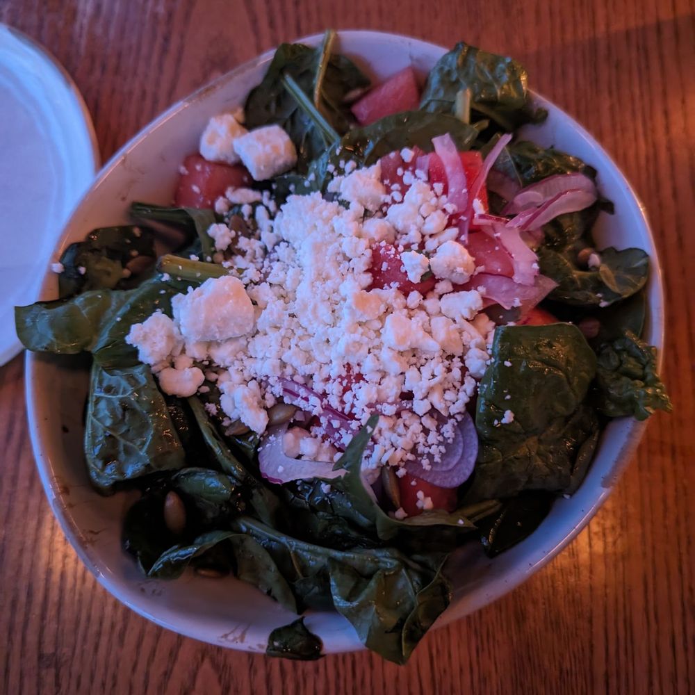 District Kitchen & Bar - Watermelon salad - New American Near Me - Pittsfield, Massachusetts District Kitchen & Bar - Watermelon salad - New American Near Me - Pittsfield, Massachusetts