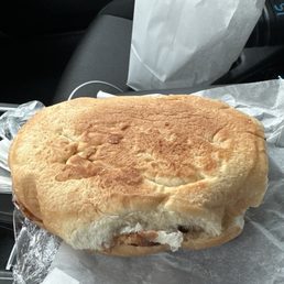The breakfast sandwich "torta" @$9