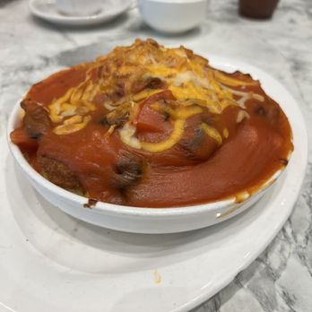 Happy Day Cafe - Baked pork chop on rice - Hong Kong Style Cafe Near Me - Vancouver, British Columbia