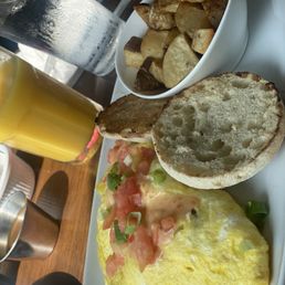 Mardi Gras Omelette