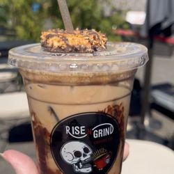 Rise N Grind - Samoa Cookie latte