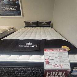 BedMart - Kingsdown SmartMatch Blue 2.0 Queen final markdown -- save over $5,700! Limited legacy model at BedMart Kāneʻohe.
