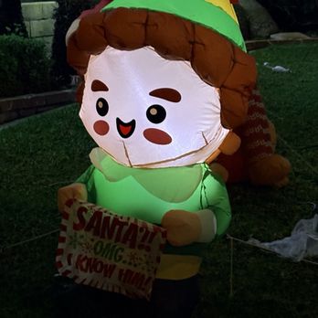 Brea Christmas Light Neighborhood - buddy the elf - Local Flavor Near Me - Brea, California Brea Christmas Light Neighborhood - buddy the elf - Local Flavor Near Me - Brea, California
