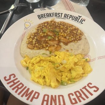 Breakfast Republic - Shrimp & Grits - Breakfast & Brunch Near Me - Encinitas, California