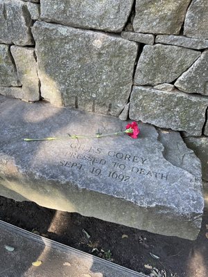 Salem Witch Trials Memorial by null