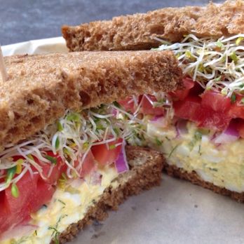 The Trails - Egg Salad Sandwich - Cafes Near Me - Los Angeles, California The Trails - Egg Salad Sandwich - Cafes Near Me - Los Angeles, California