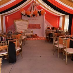 Pretty Bright Creationz - Hermès theme Baby Shower