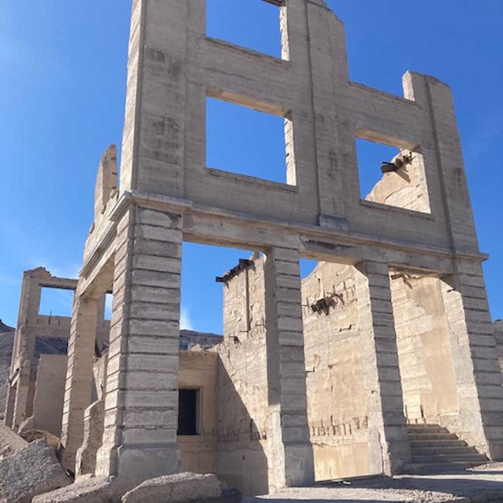 Rhyolite Ghost Town - Landmarks & Historical Buildings Near Me - Beatty, Nevada Rhyolite Ghost Town - Landmarks & Historical Buildings Near Me - Beatty, Nevada